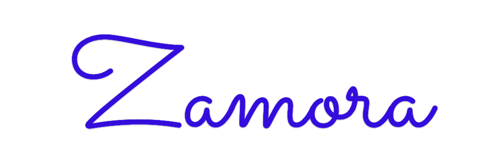 Custom Neon: Zamora