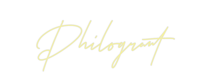 Custom Neon: Philogrant