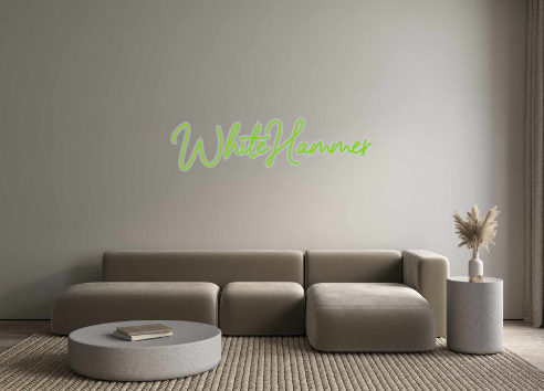 Custom Neon: WhiteHammer