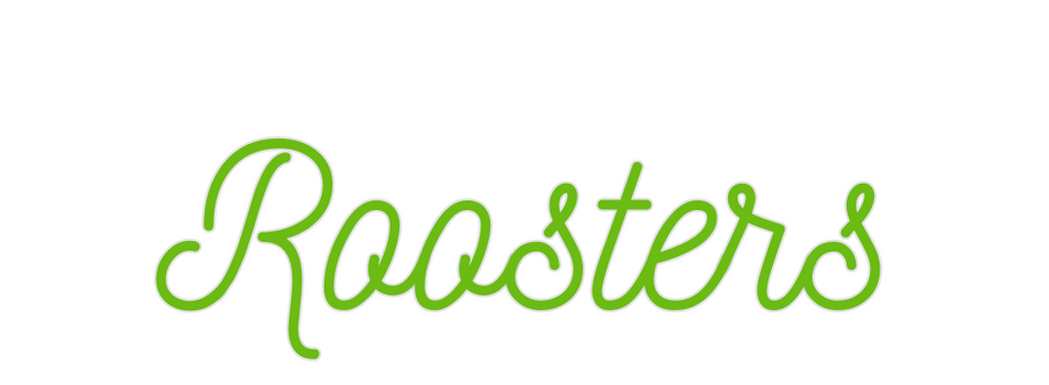 Custom Neon: Roosters