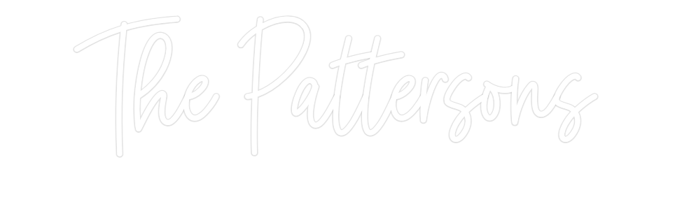 Custom Neon: The Pattersons