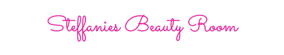 Custom Neon: Steffanies Be...