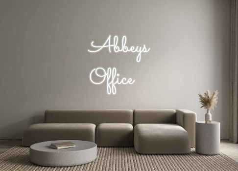 Custom Neon: Abbeys
Office