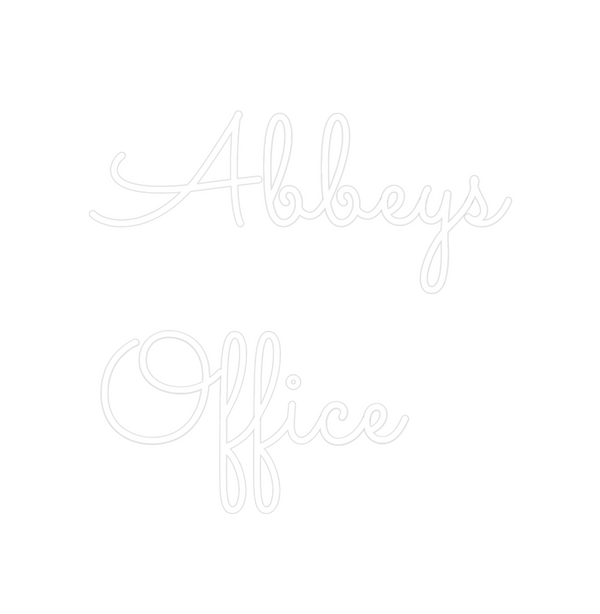 Custom Neon: Abbeys
Office