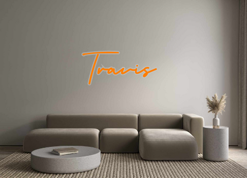 Custom Neon: Travis