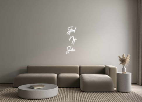 Custom Neon: Stirred
Not
S...