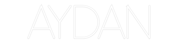 Custom Neon: AYDAN