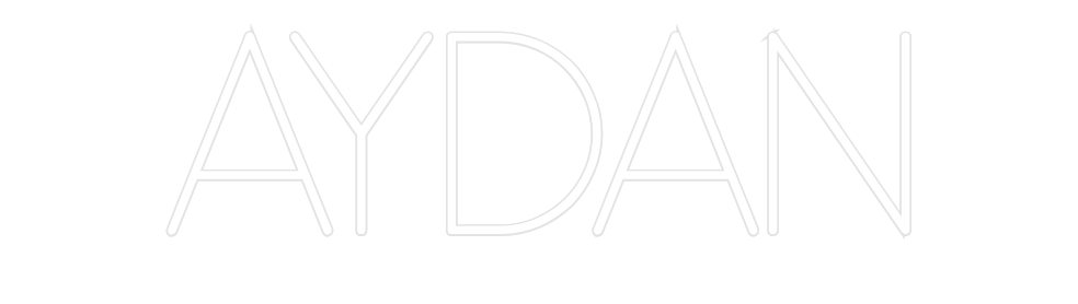 Custom Neon: AYDAN