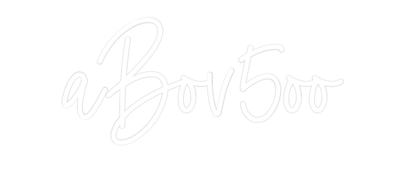 Custom Neon: aBov5oo