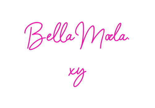 Custom Neon: BellaModa.
xy