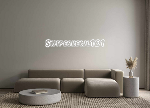 Custom Neon: Snipeskewl101