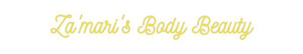 Custom Neon: Za'mari's Bod...