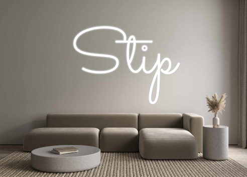 Custom Neon: Stip