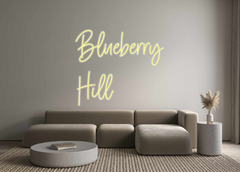 Custom Neon: Blueberry
Hill