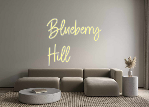 Custom Neon: Blueberry
Hill