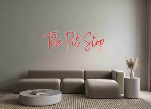 Custom Neon: The Pit Stop