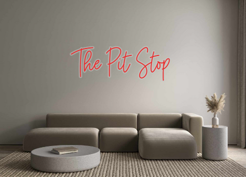 Custom Neon: The Pit Stop