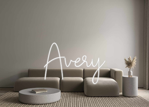 Custom Neon: Avery