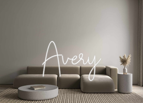 Custom Neon: Avery
