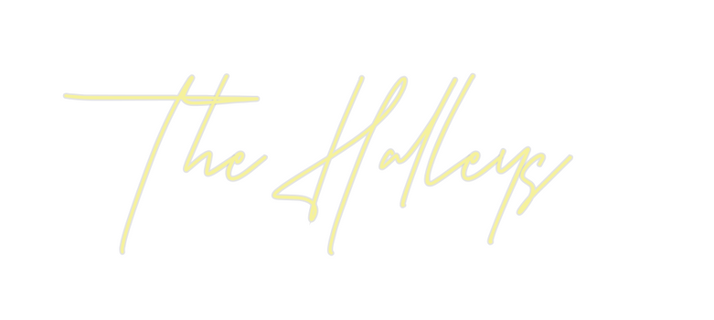 Custom Neon: The Halleys