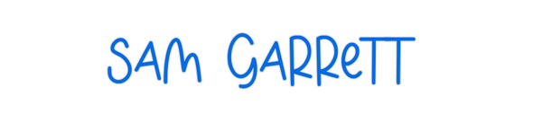 Custom Neon: Sam Garrett