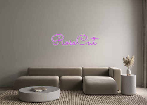 Custom Neon: RoseCat