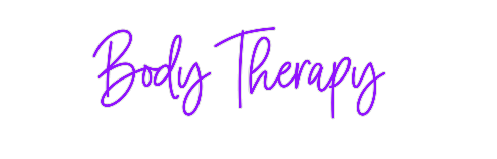 Custom Neon: Body Therapy