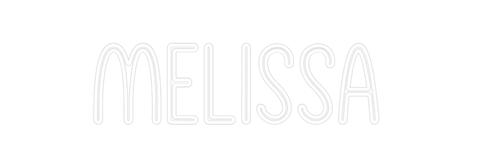 Custom Neon: Melissa
