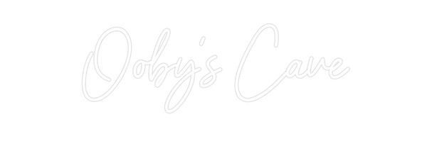 Custom Neon: Ooby's Cave
