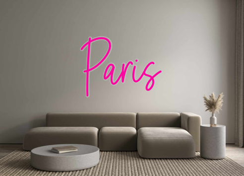 Custom Neon: Paris