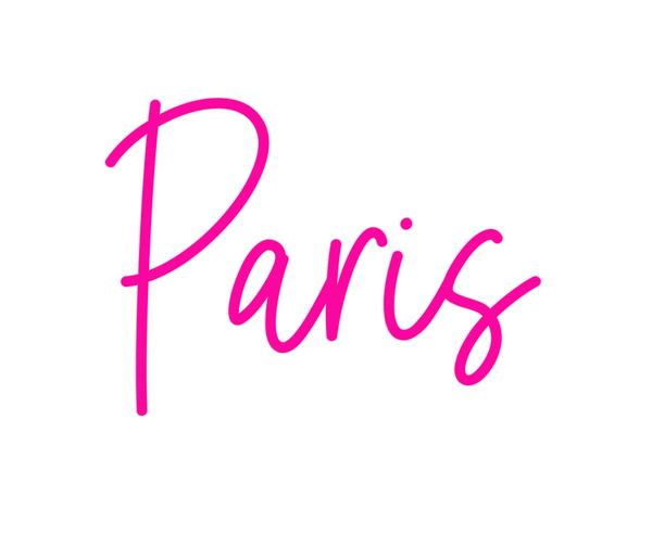 Custom Neon: Paris