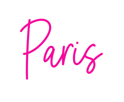 Custom Neon: Paris