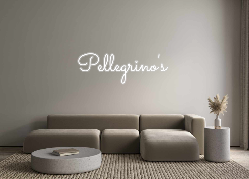 Custom Neon: Pellegrino's