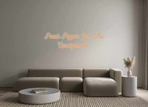 Custom Neon: Peach Pepper ...