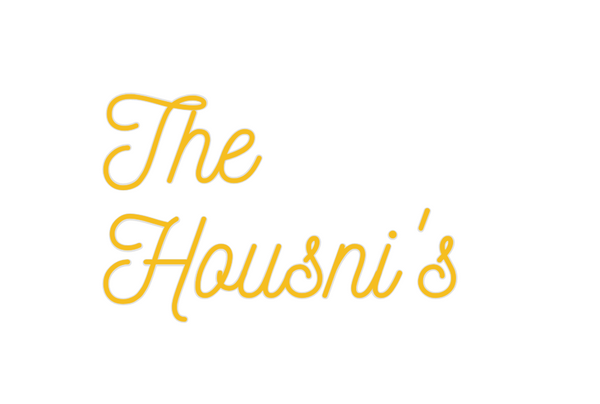 Custom Neon: The
Housni's