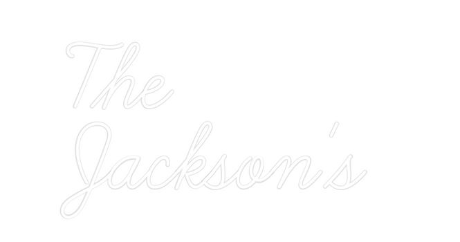 Custom Neon: The
Jackson's