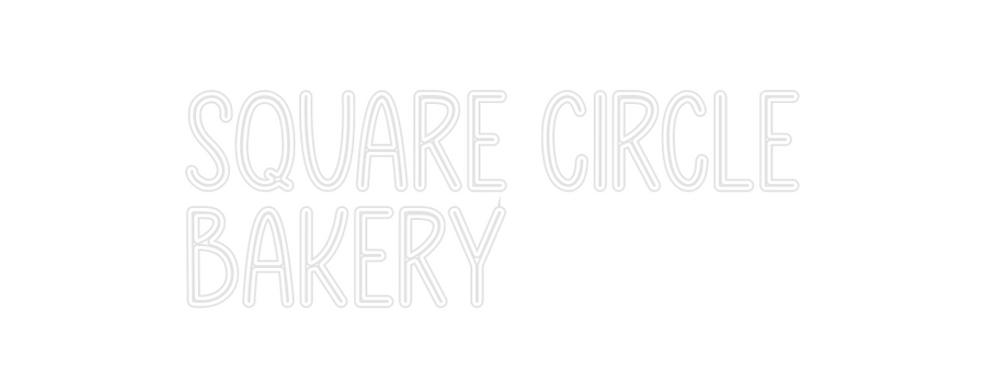 Custom Neon: Square Circle...
