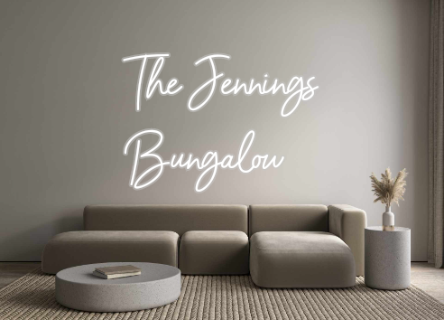 Custom Neon: The Jennings
...