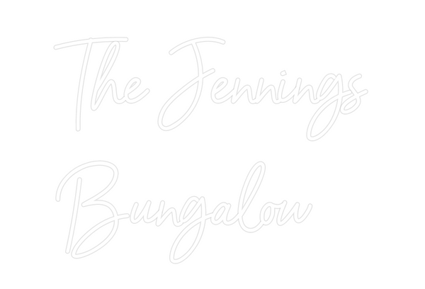 Custom Neon: The Jennings
...