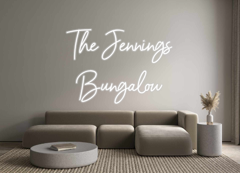 Custom Neon: The Jennings
...