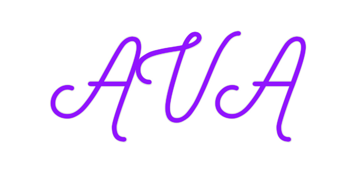 Custom Neon: AVA