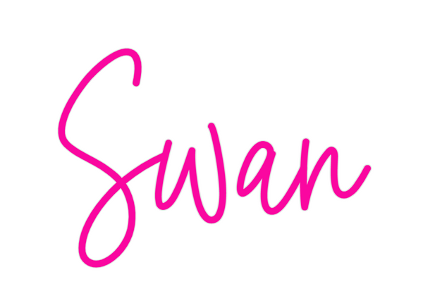 Custom Neon: Swan