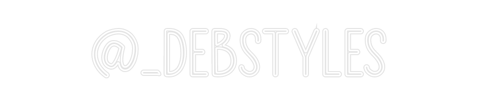 Custom Neon: @_debstyles