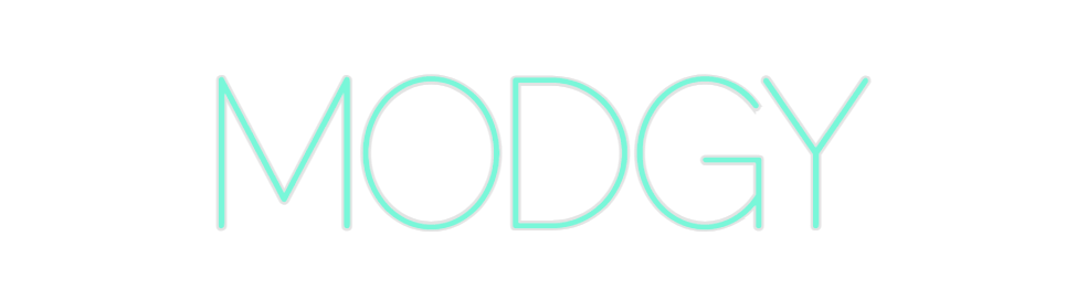 Custom Neon: MODGY