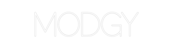 Custom Neon: MODGY