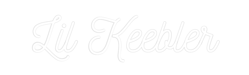 Custom Neon: Lil Keebler