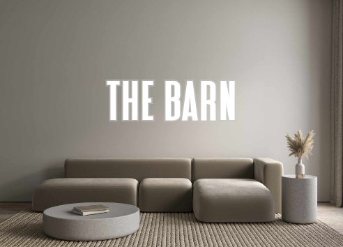 Custom Neon: THE BARN