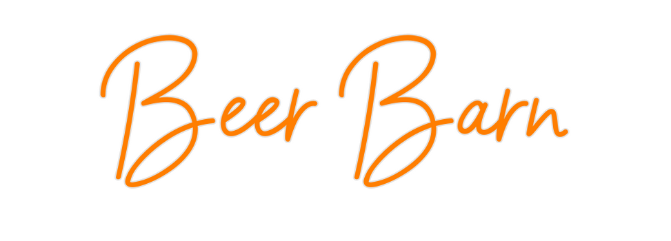 Custom Neon: Beer Barn