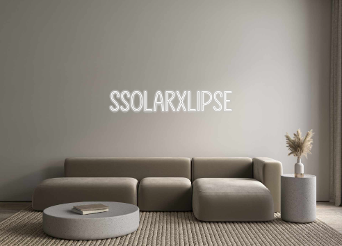 Custom Neon: SSolarXlipse