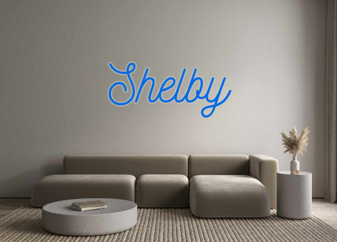Custom Neon: Shelby